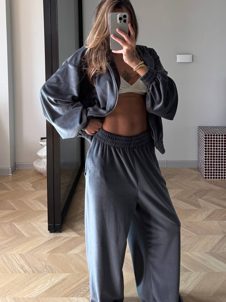 Cozy Velour Tracksuit