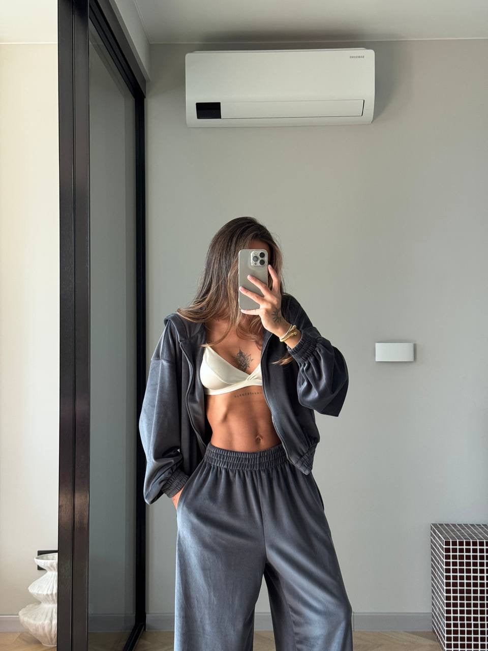 Cozy Velour Tracksuit