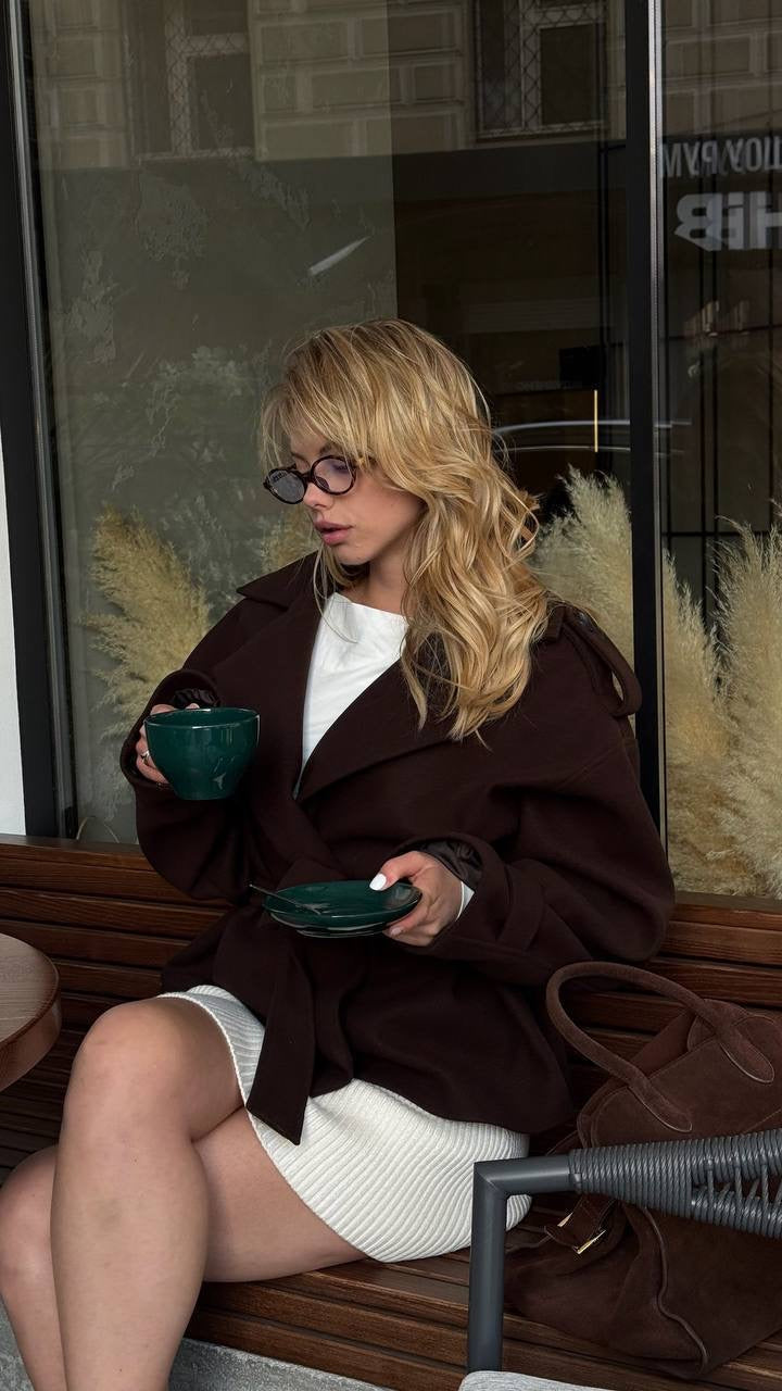 Cashmere Trench Coat