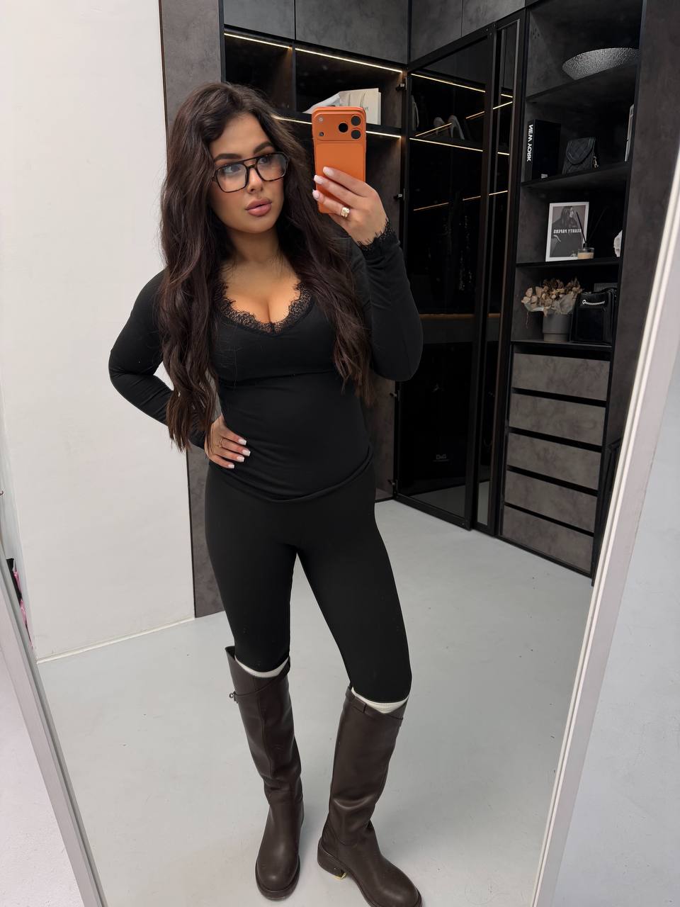 Viscose Top with Lace