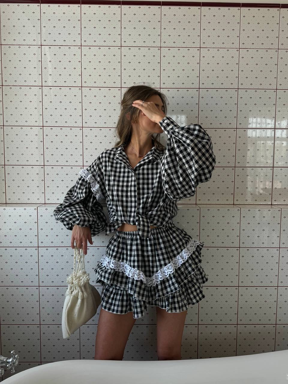 Two-Piece Set (Skort & Shirt)