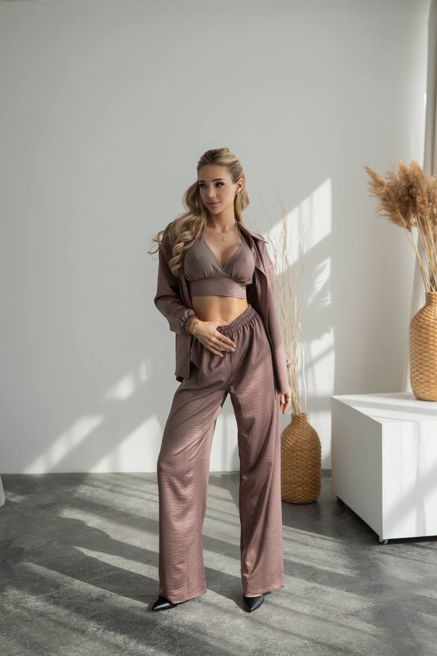 Three-Piece Pants Set