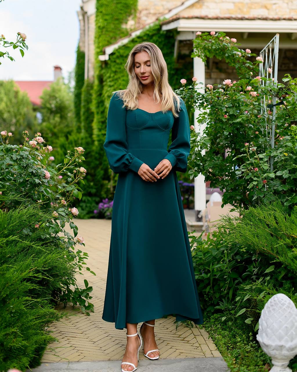 Dress with Built-In Cups