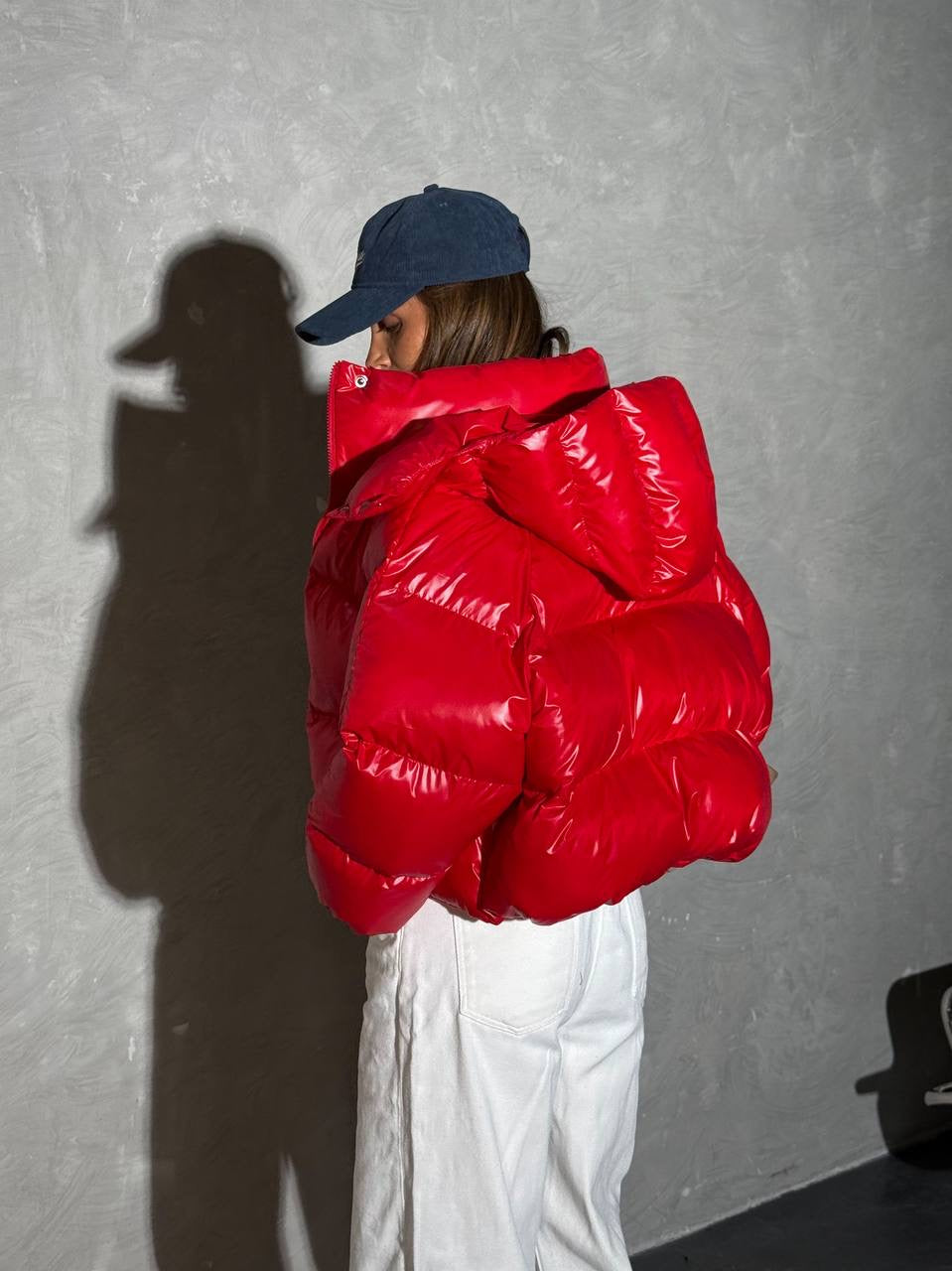 “IRISH” Cropped Puffer