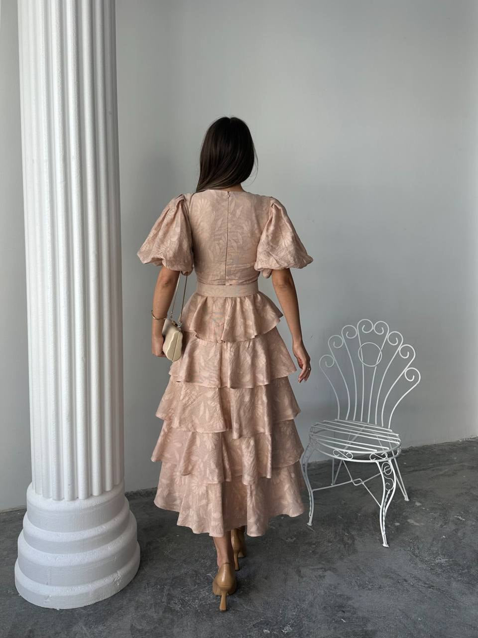 Dress with a belt
