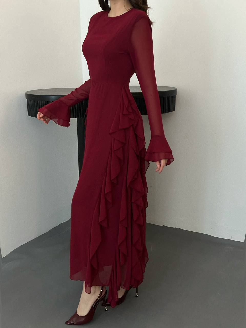 Chiffon dress with lining✨