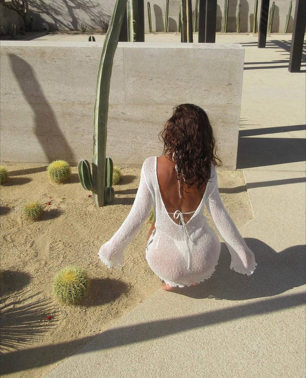 Beach Mesh Tunic