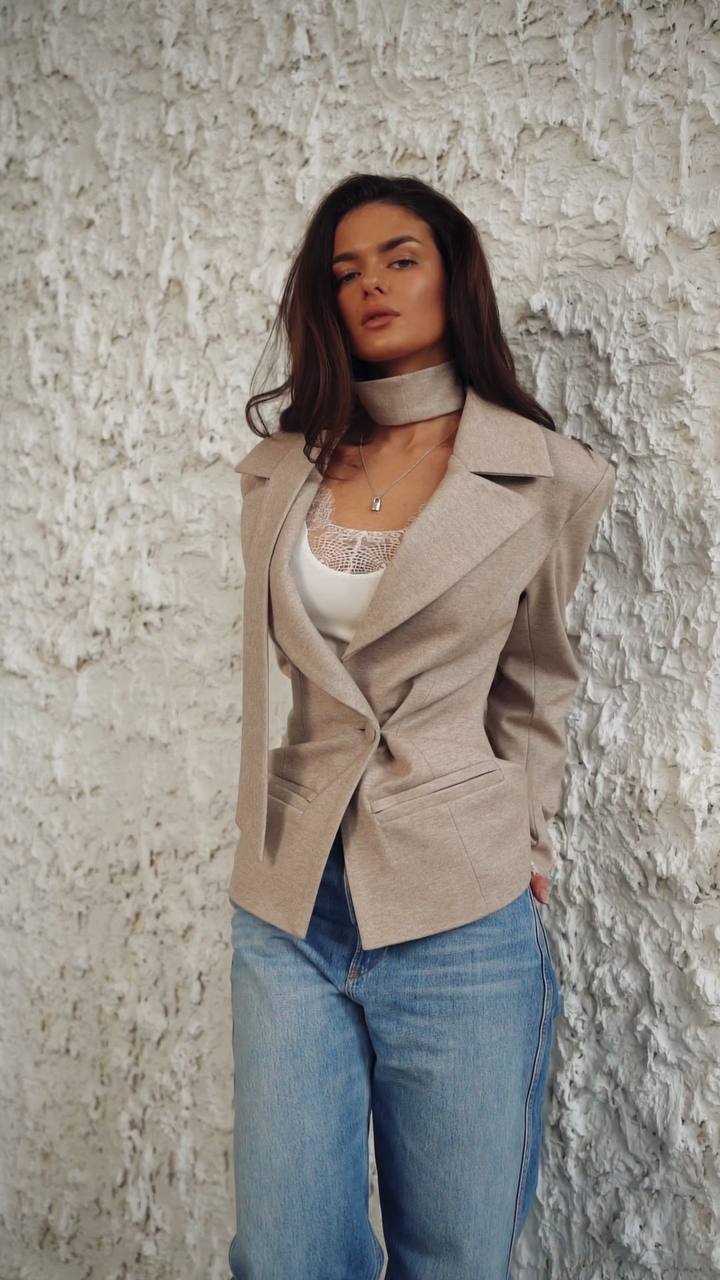 Cashmere jacket