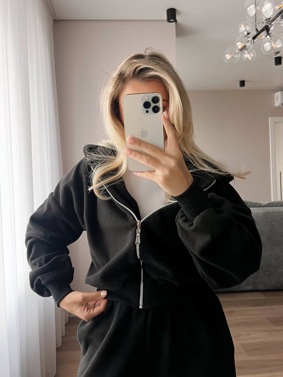 Fleece tracksuit