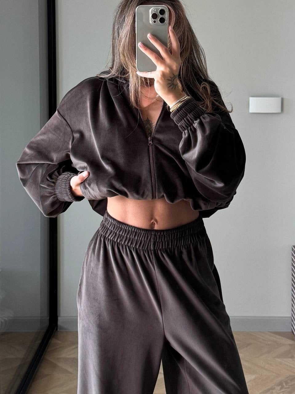 Cozy Velour Tracksuit