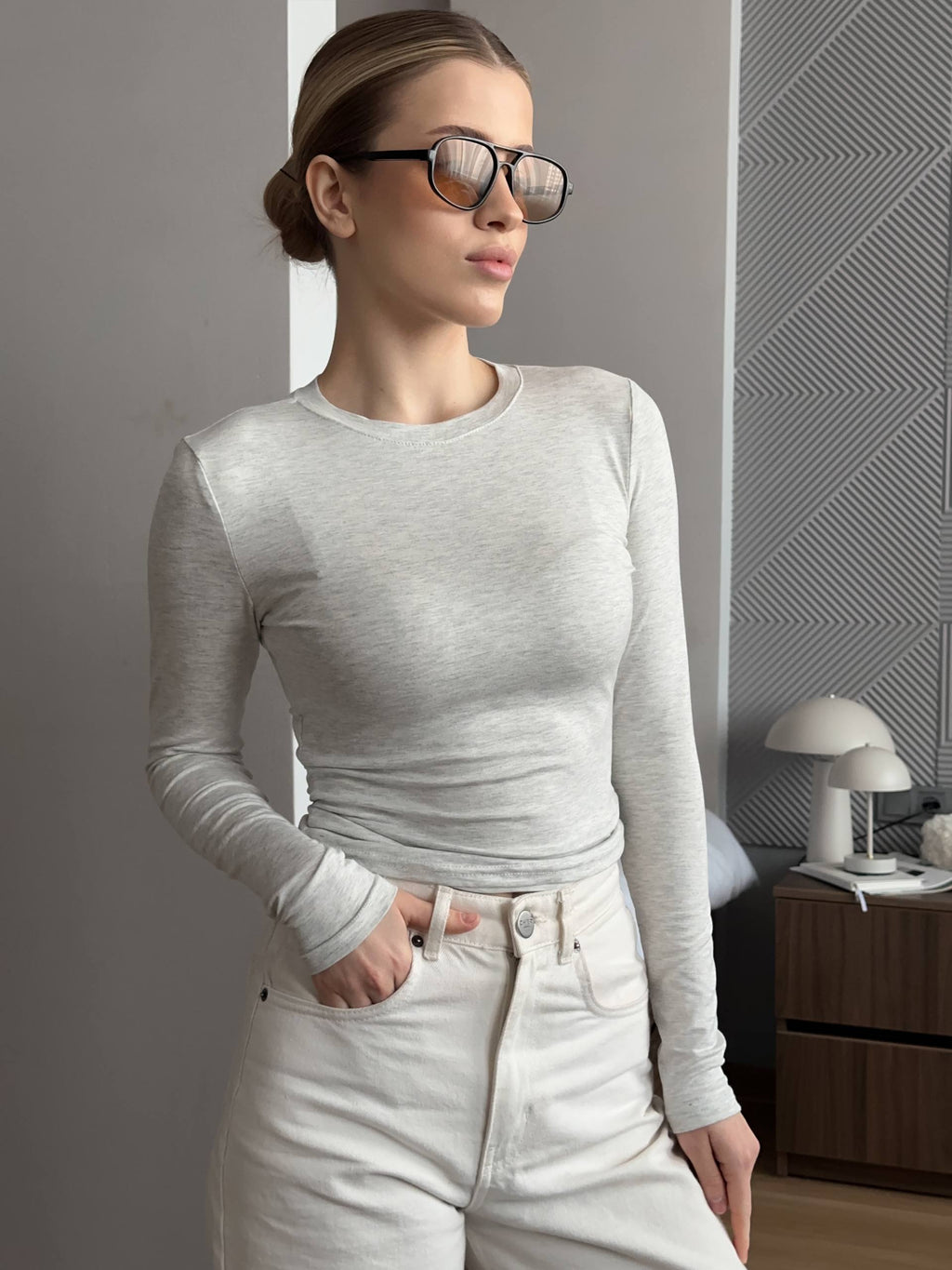 Basic long-sleeve