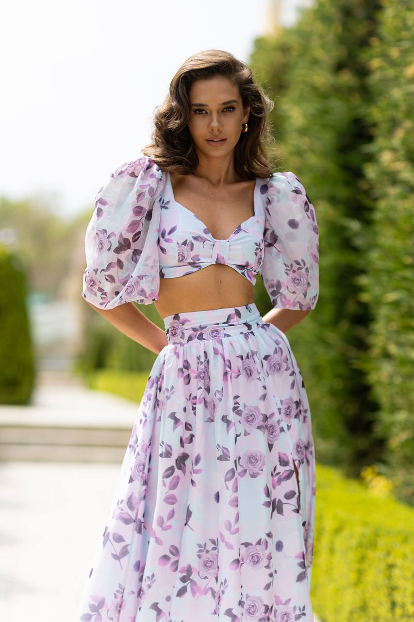Top & Skirt Set (Lined)