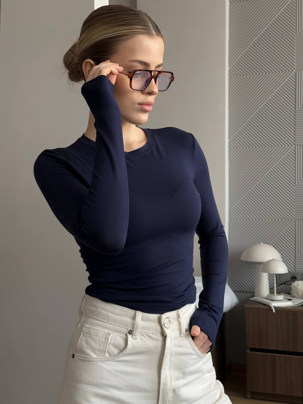 Basic long-sleeve