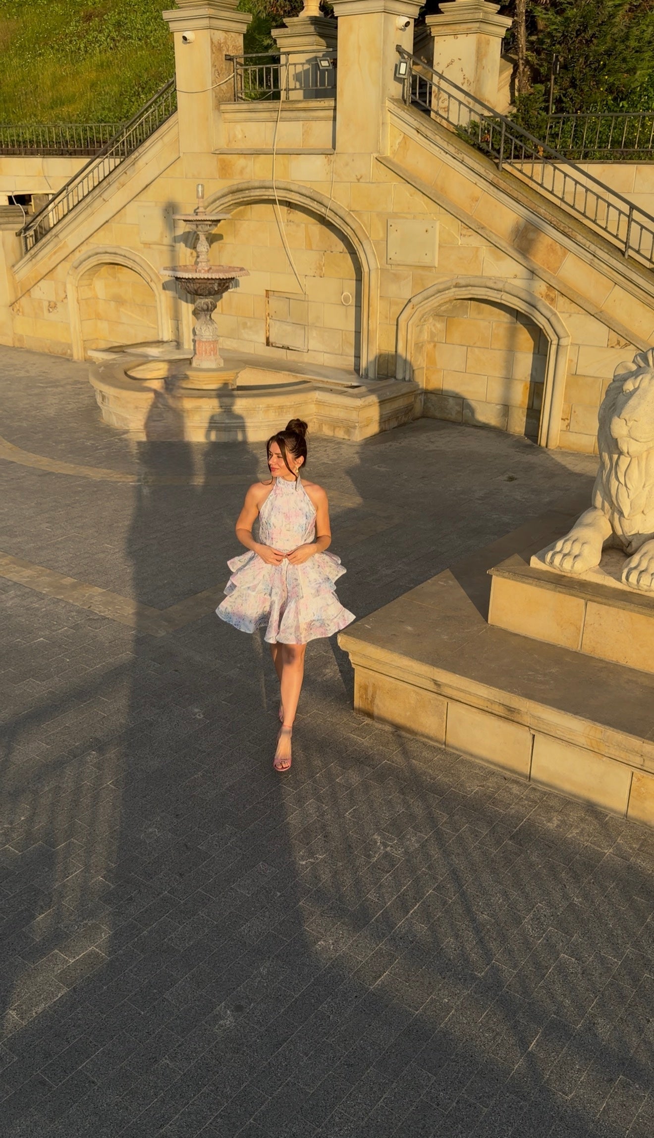Organza Mini Dress