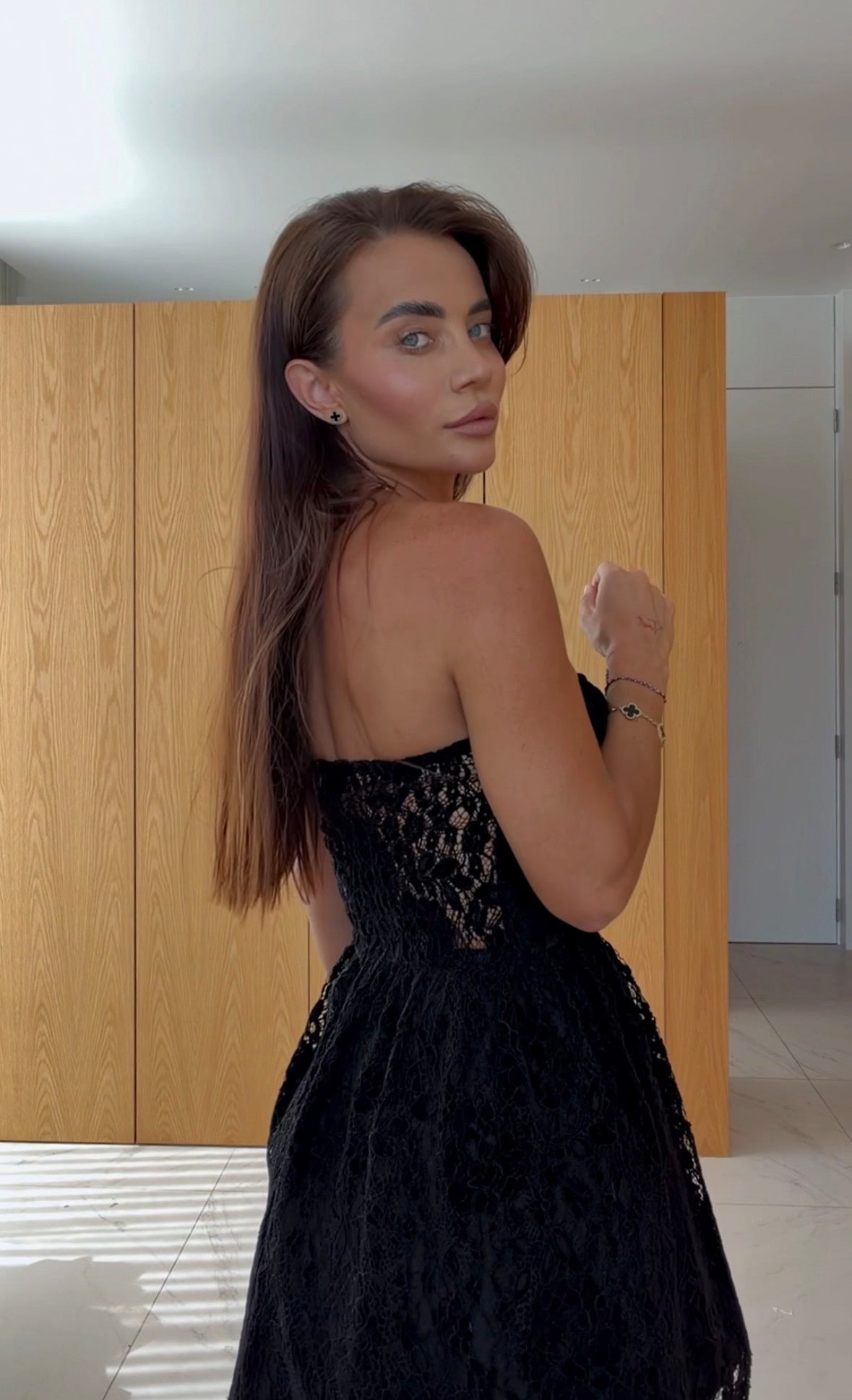 Guipure Lace Dress
