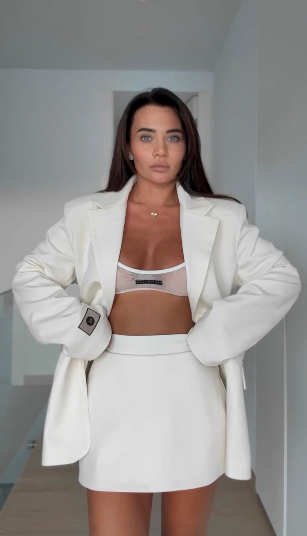 Blazer & Skirt Set