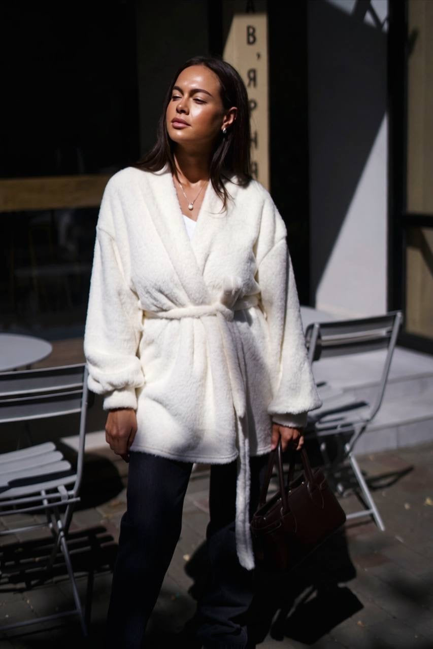 Cashmere-Style Cardigan