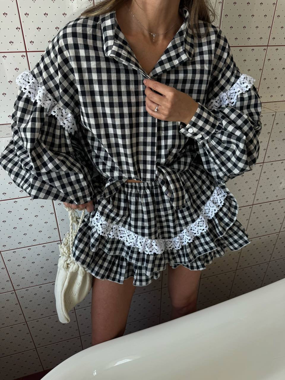 Two-Piece Set (Skort & Shirt)