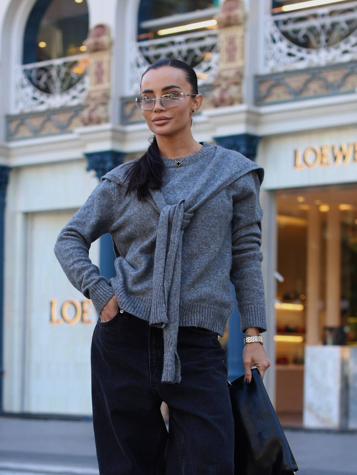 Gray Sweater