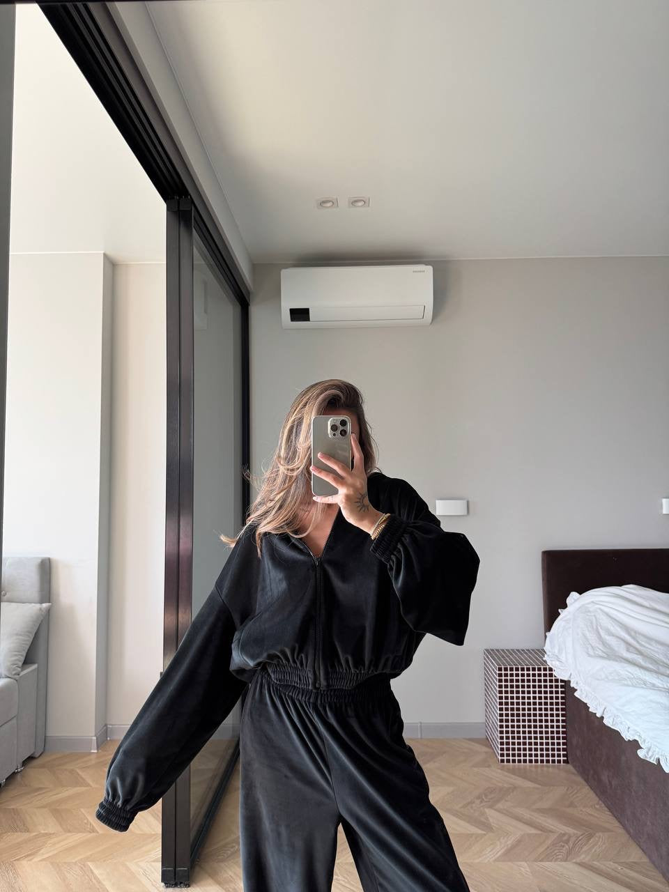 Cozy Velour Tracksuit
