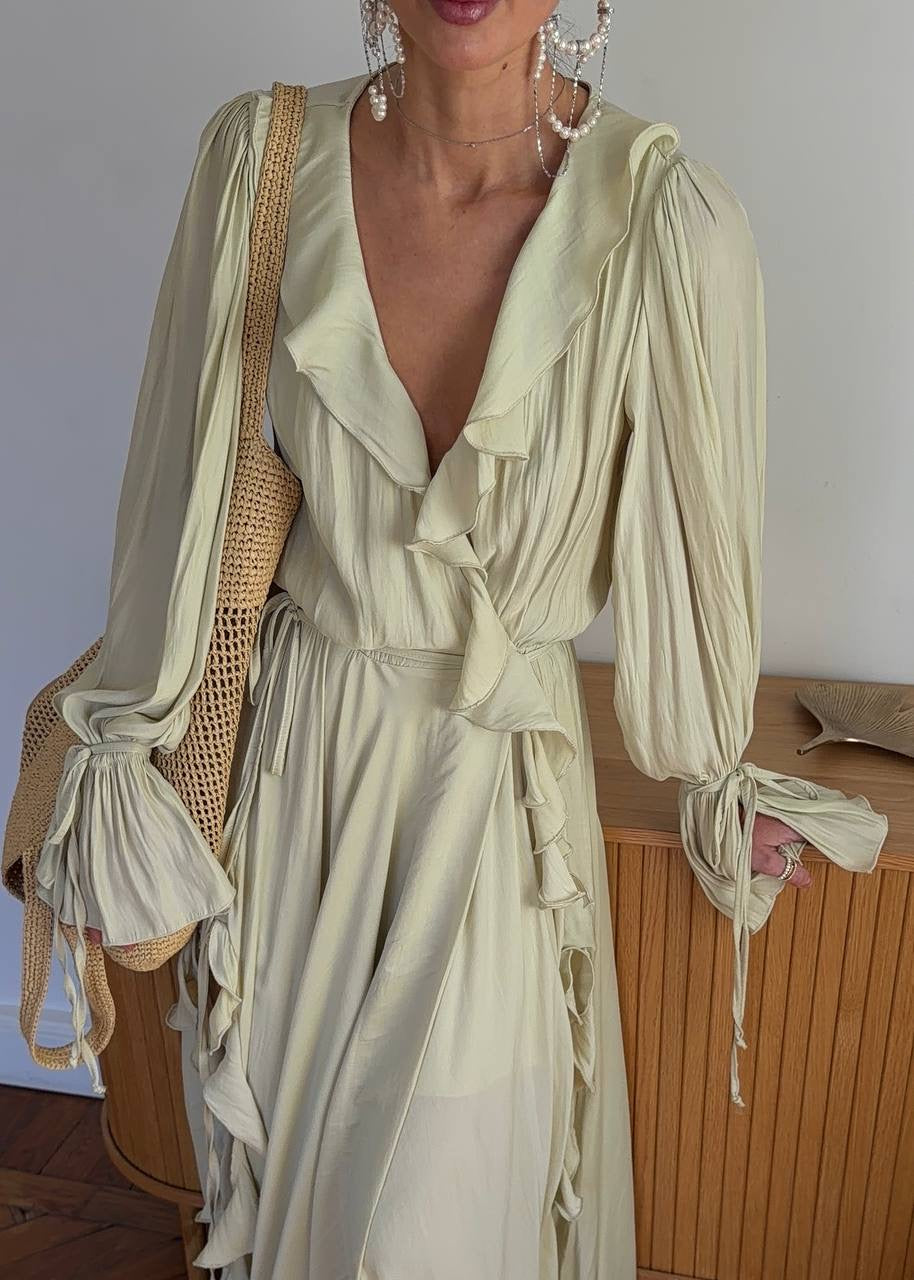 Wrap Maxi Dress