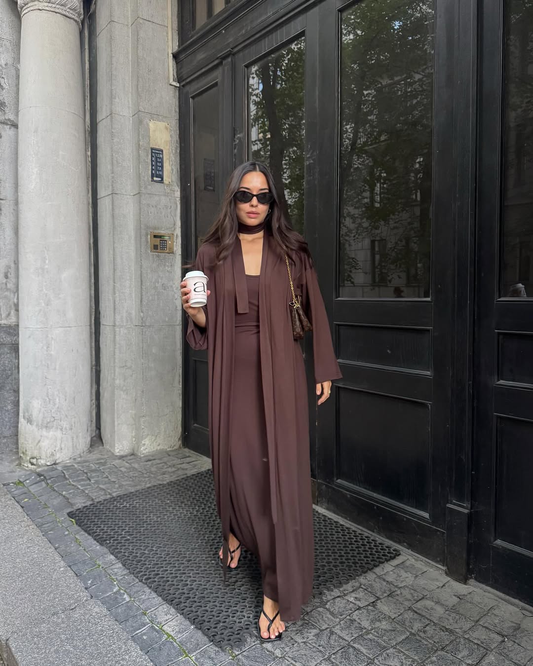 2-in-1 Set: Cardigan + Dress