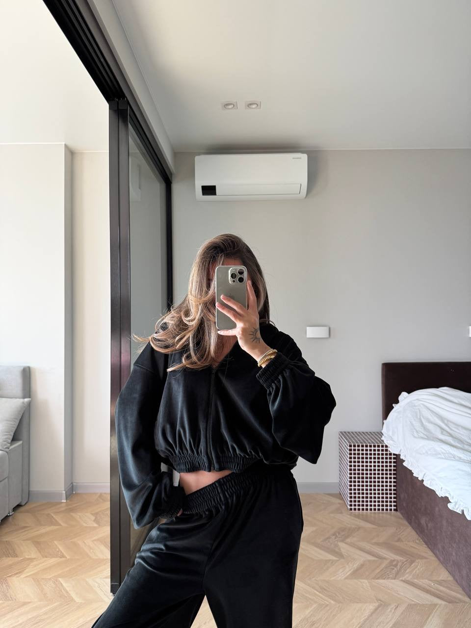 Cozy Velour Tracksuit