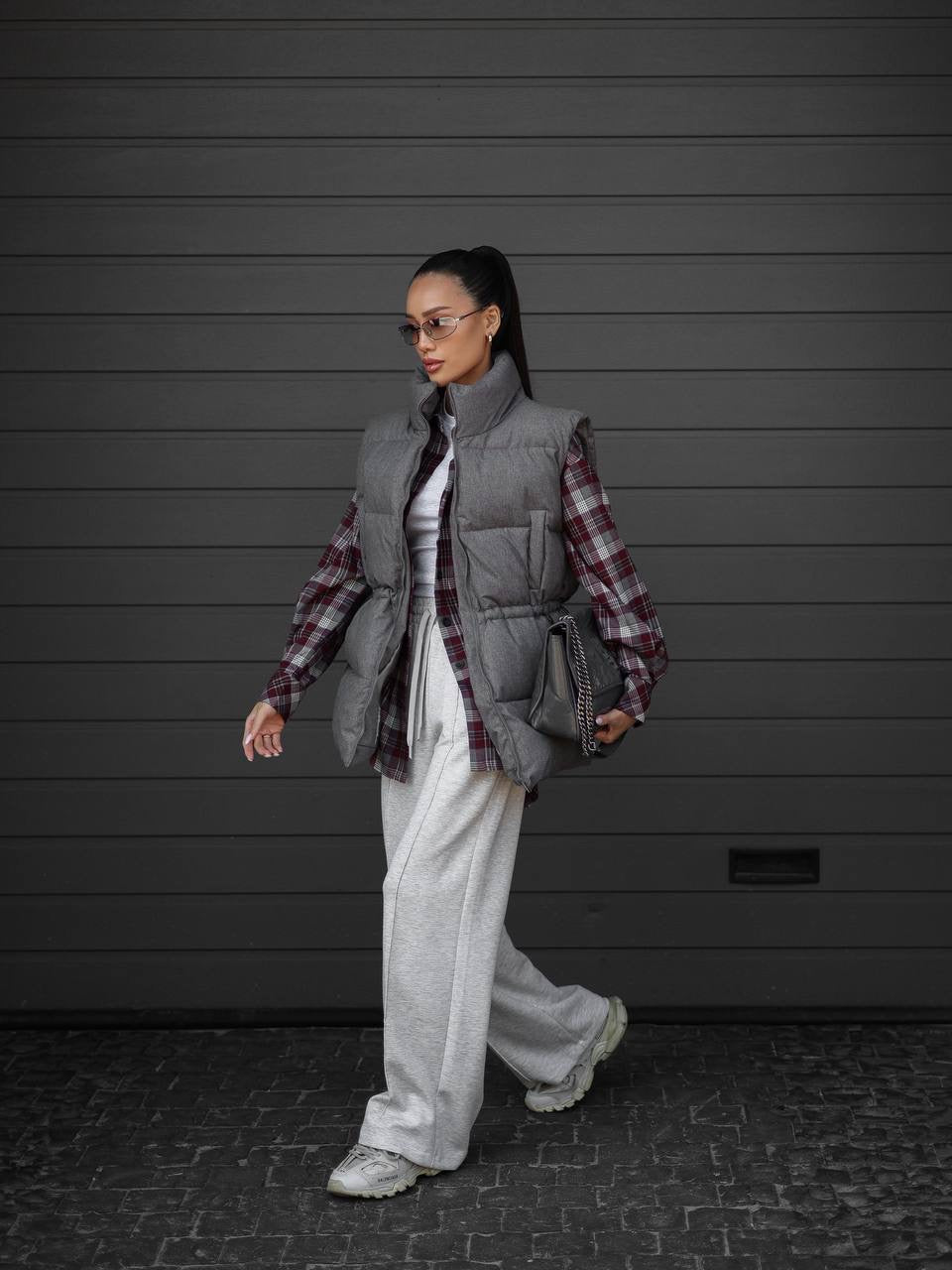 Waist-Defined Puffer Vest