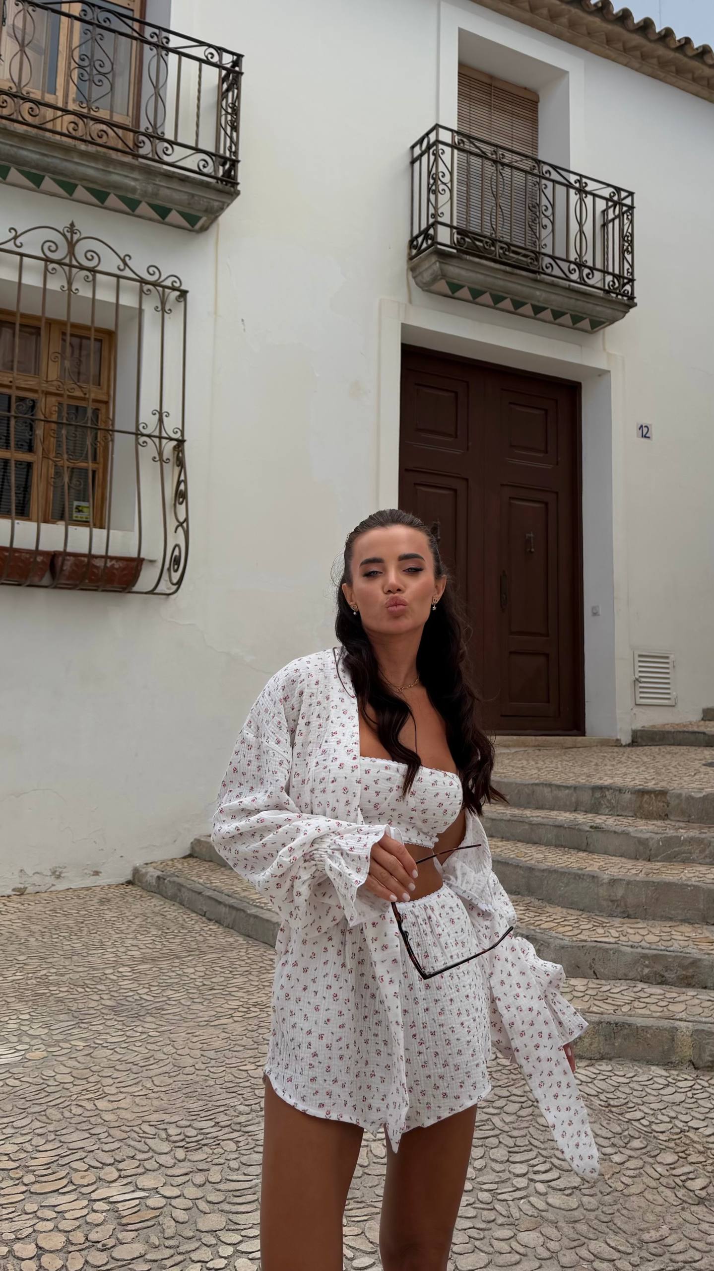 Muslin Three-Piece Set