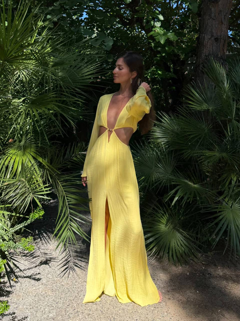 Wet Silk Dress