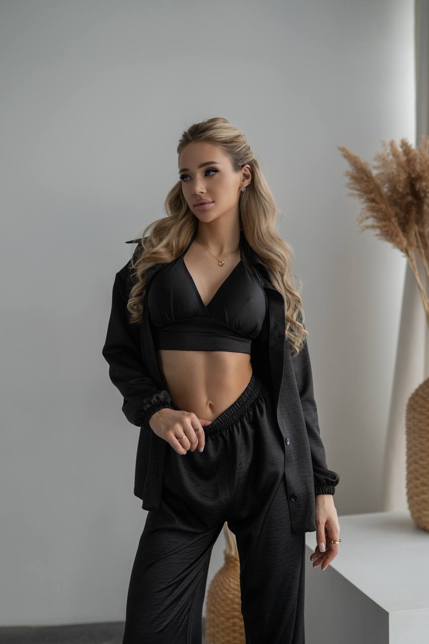 Three-Piece Pants Set