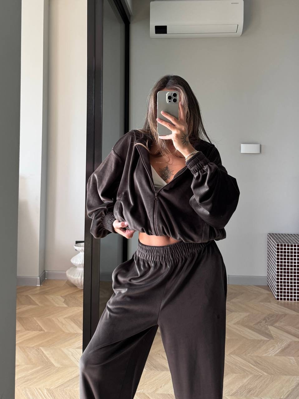 Cozy Velour Tracksuit