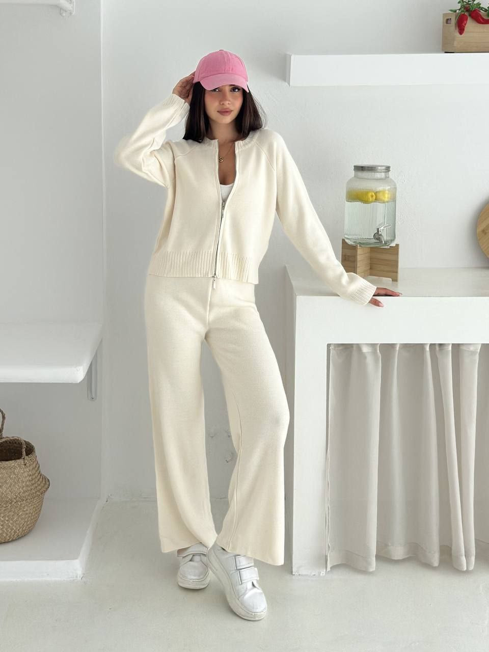 Knitted two-piece set