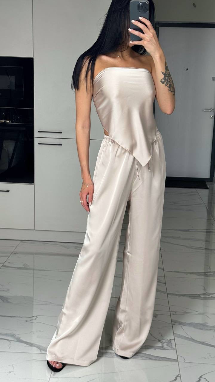 Scarf Top & Pants Set✨