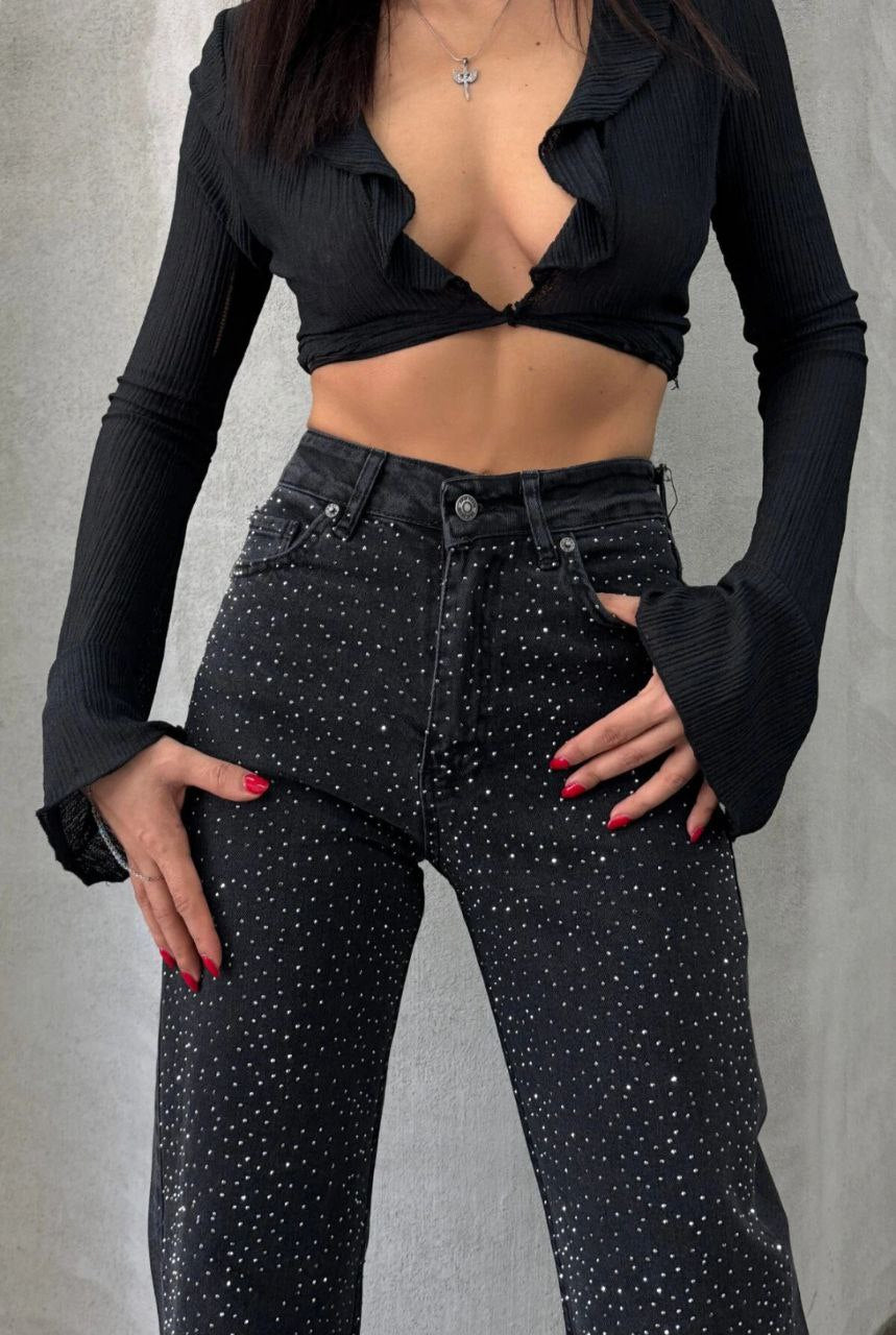 Jeans with Rhinestones
