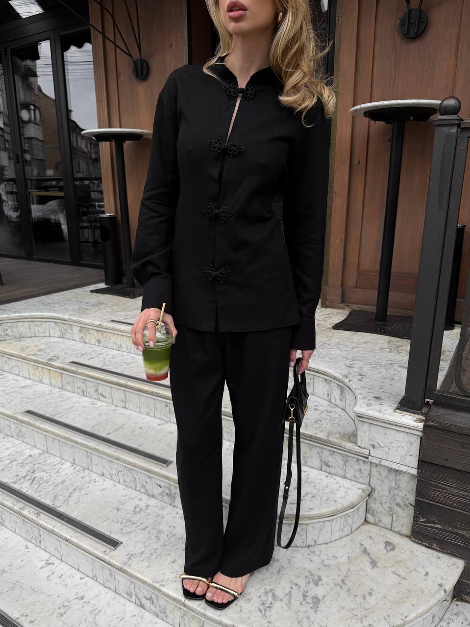 “Hanna” set (shirt + pants)