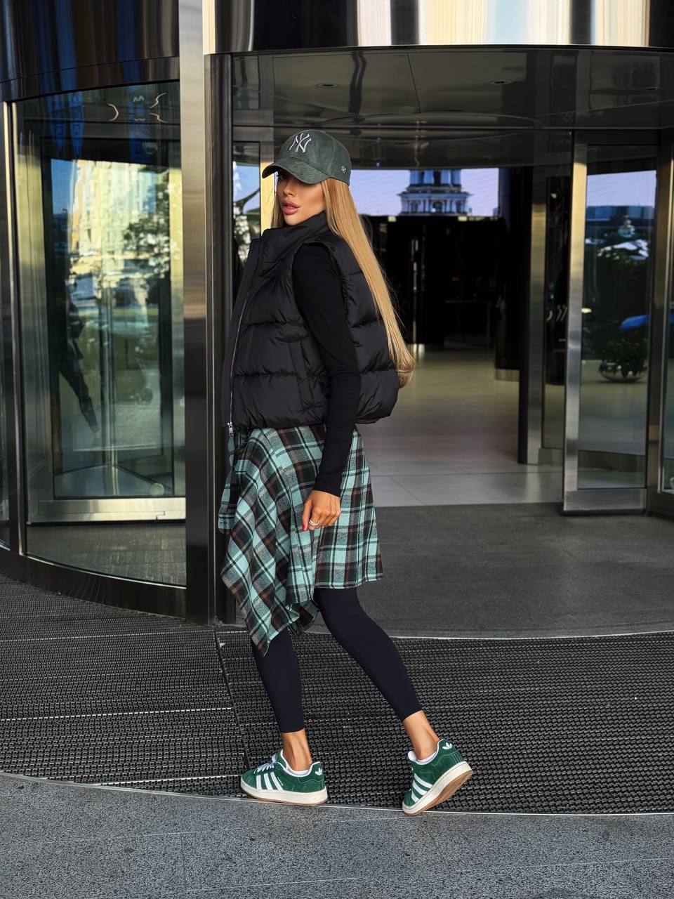 Puffer vest “Crop”