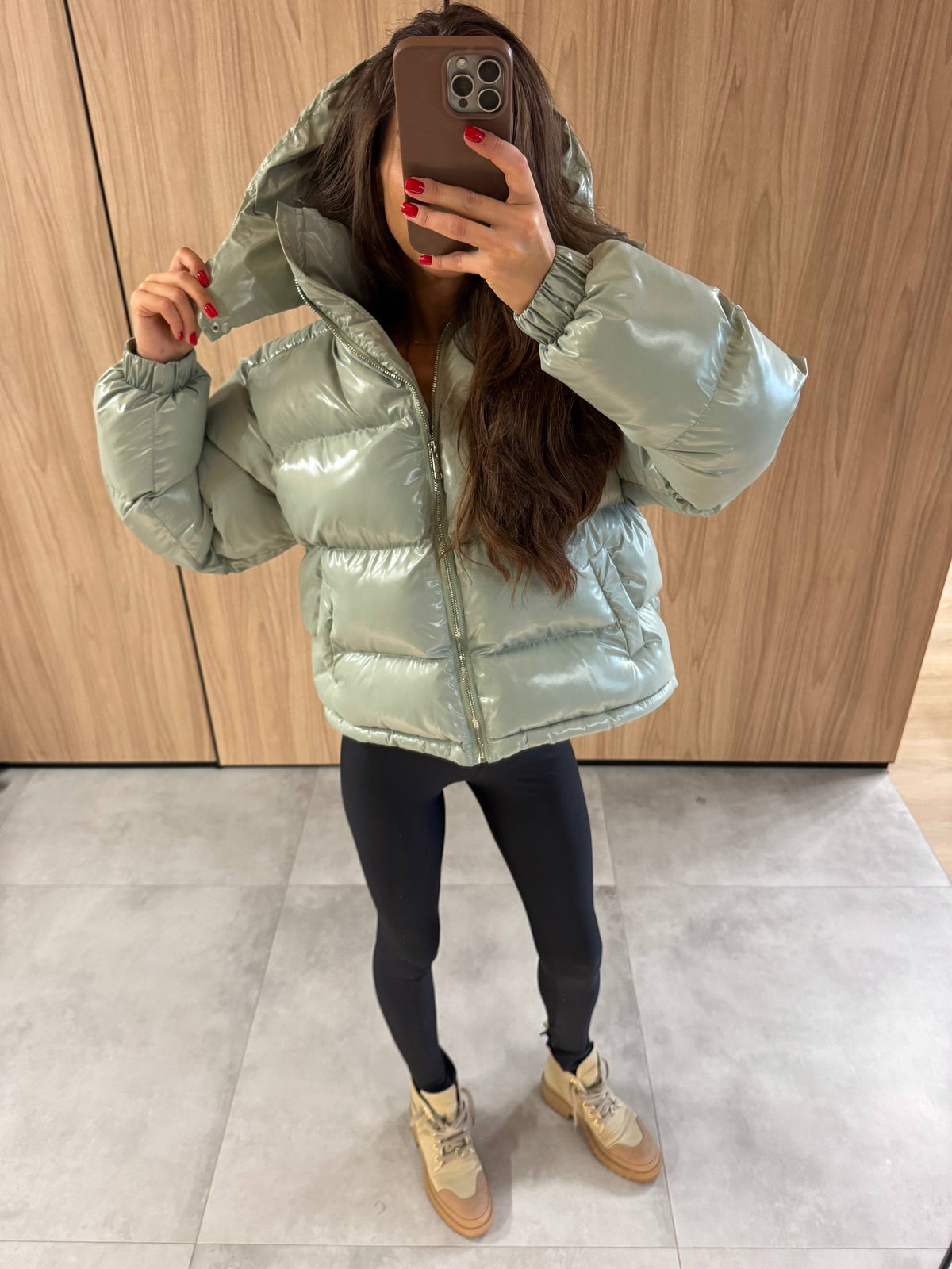 «Glossy» Puffer Jacket