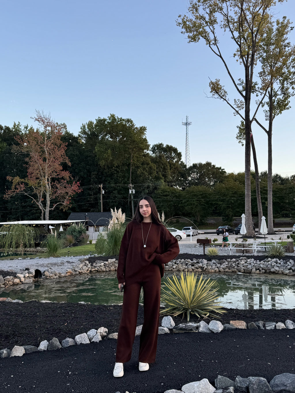 Set Sweater+Palazzo Pants