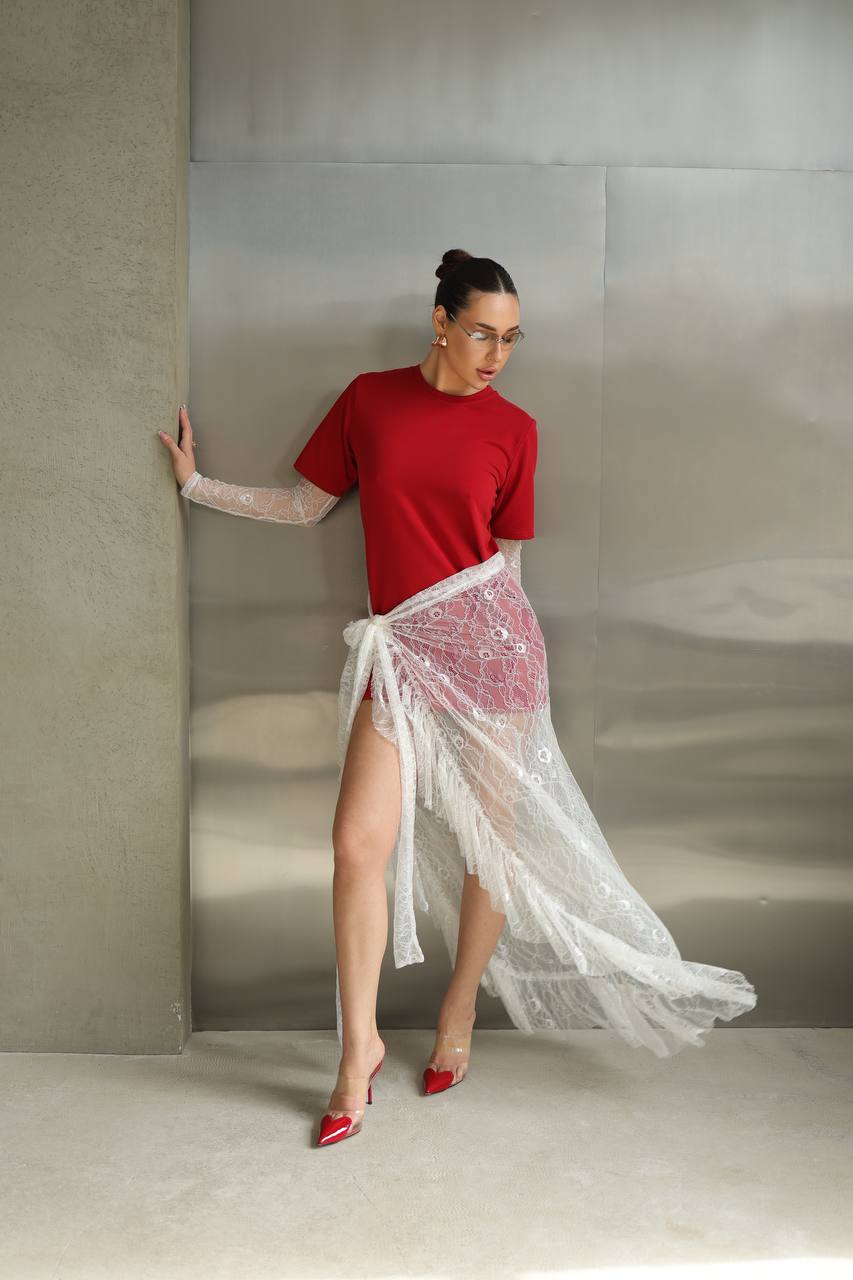 Lace Wrap Skirt 