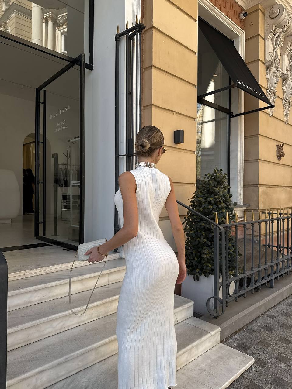 Seamless knitted dress “Sava”