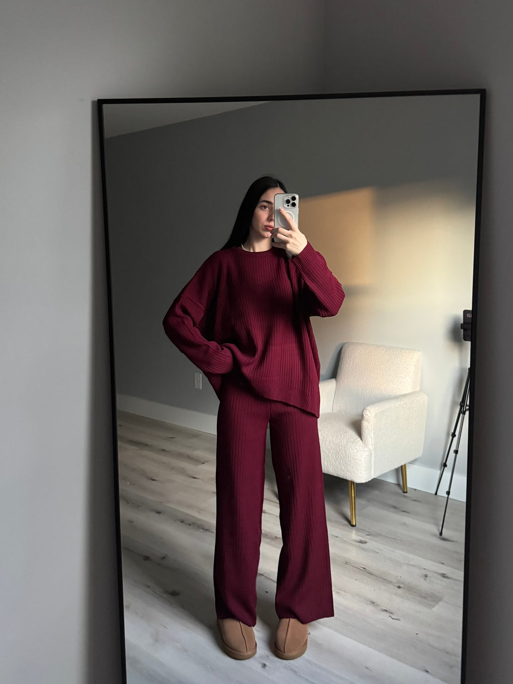 Set Sweater+Palazzo Pants