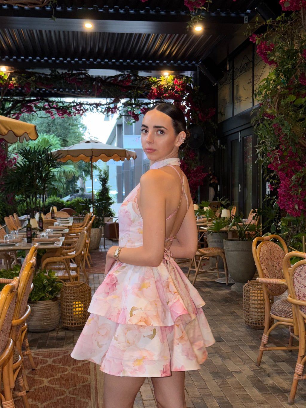 Floral romantic dress