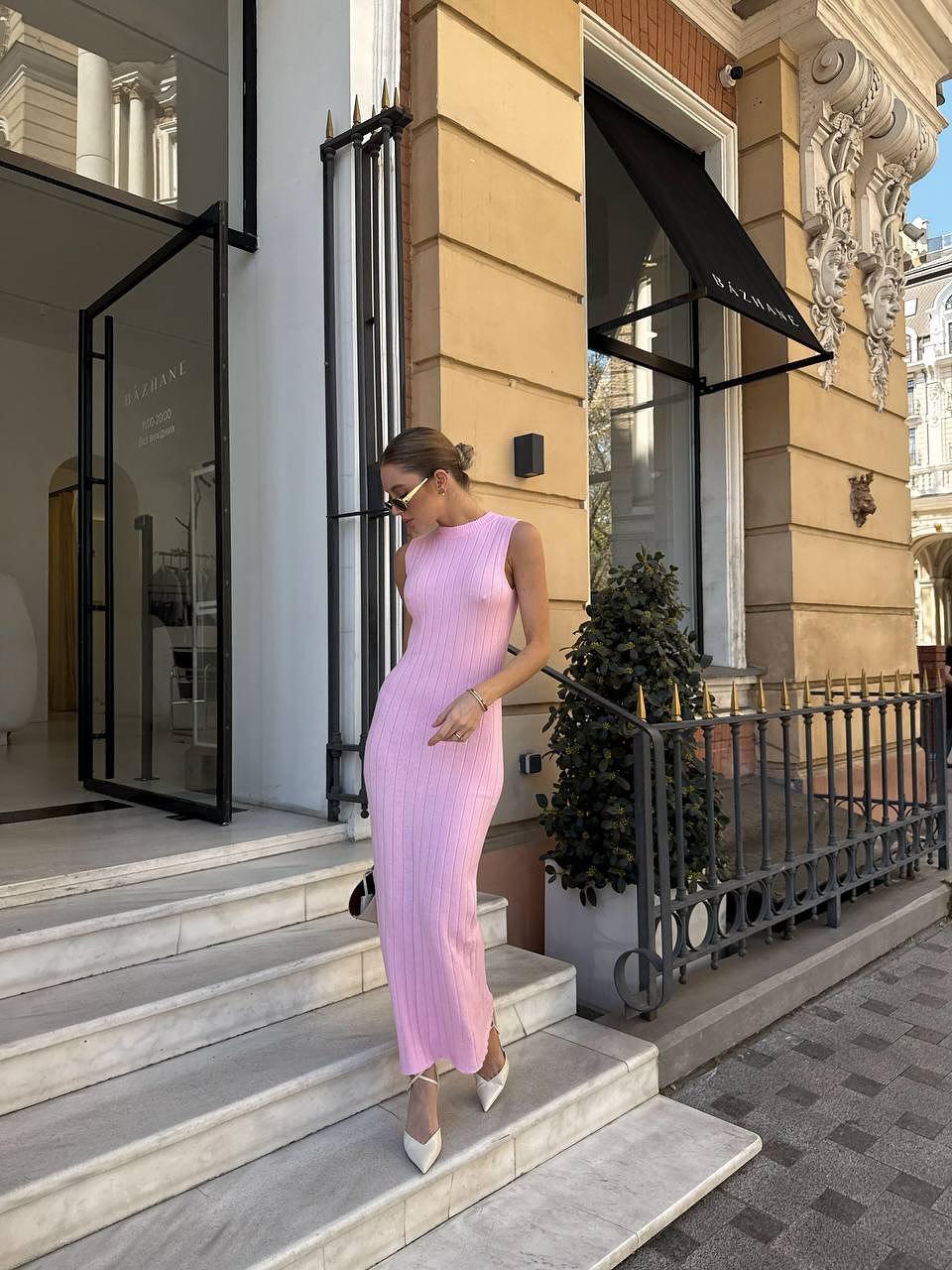 Seamless knitted dress “Sava”