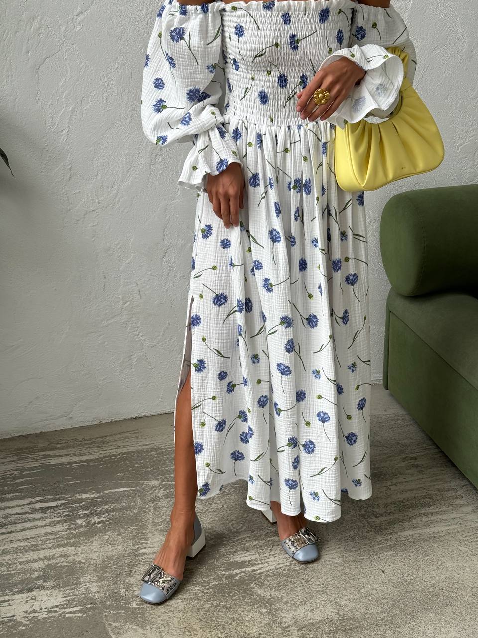 “Solomia” Midi Dress
