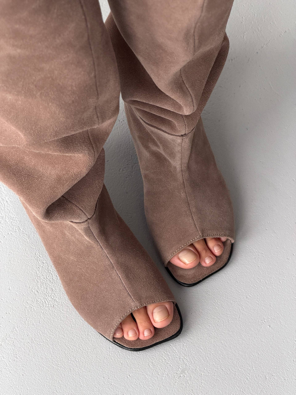 Open-Toe Boots