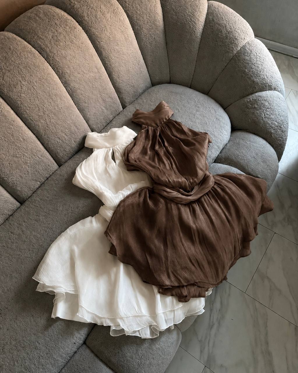 Organza Mini Dress