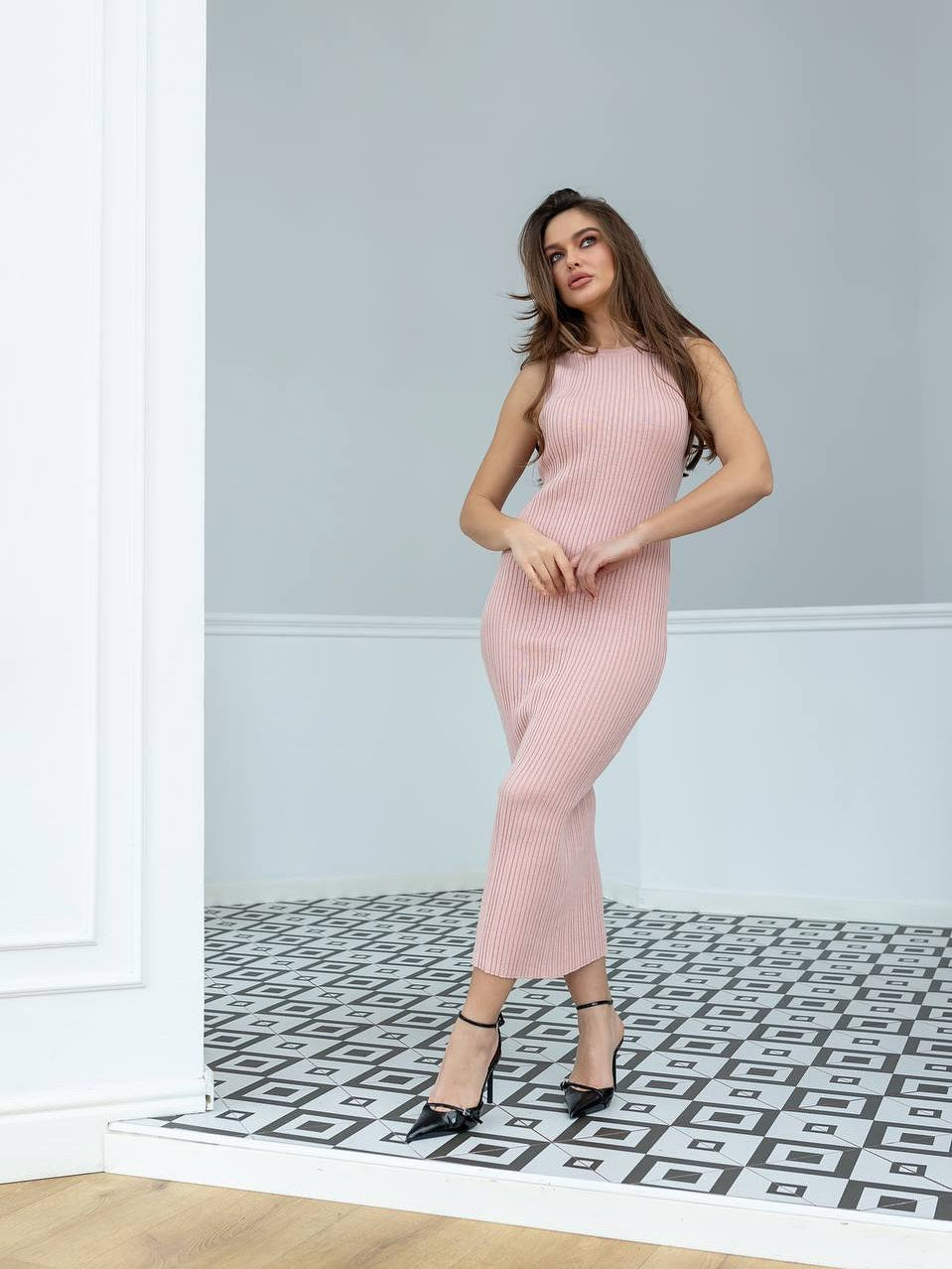 Maxi cotton dress