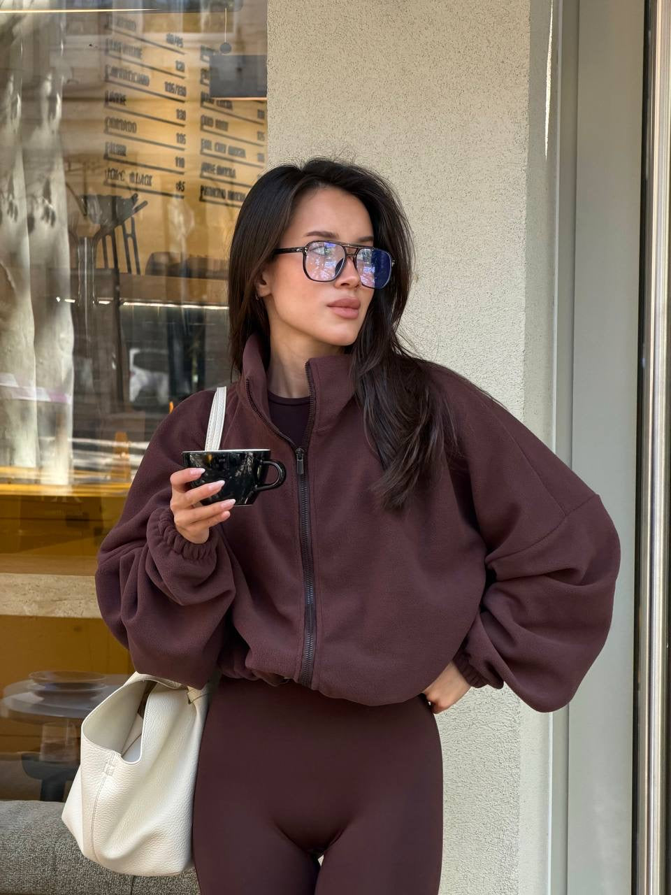 Long Zip-Up Fleece