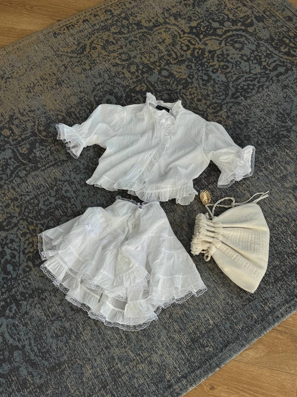Cotton Set (Shirt + Skirt)